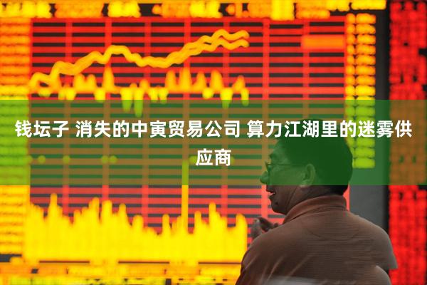 钱坛子 消失的中寅贸易公司 算力江湖里的迷雾供应商